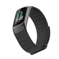 Pikkukuva 6 / 6: INF Magneettinen silikoniranneke Fitbit Charge 5:lle metallipäällä Musta