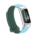Miniatyrbilde 2 av 6: INF Magnetisk silikonrem for Fitbit Charge 5 med metallhode Blå