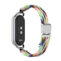 Miniatyrbilde 1 av 5: INF Stilig flettet spennrem for Xiaomi Mi Band 9/10 Flerfarget