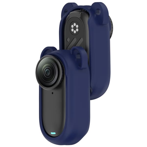 INF Silikonskyddsfodral för Insta360 GO 3S och GO 3 Blå