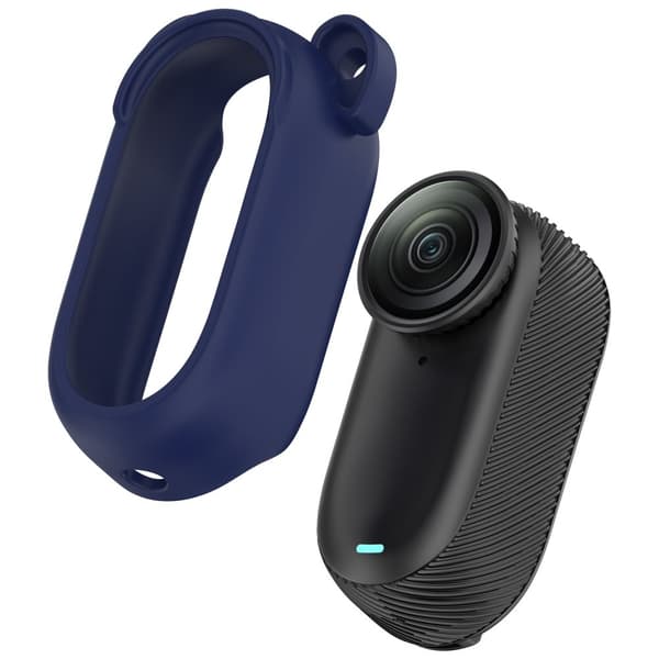 INF Silikonskyddsfodral för Insta360 GO 3S och GO 3 Blå
