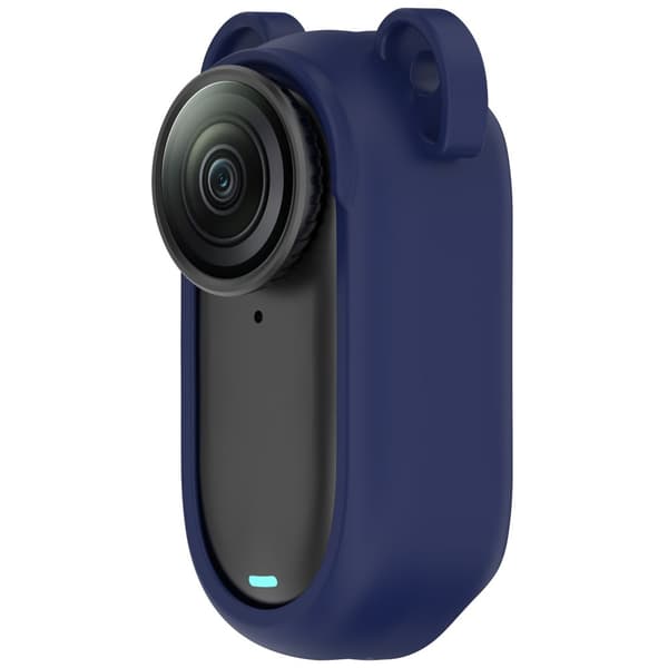 INF Silikonskyddsfodral för Insta360 GO 3S och GO 3 Blå