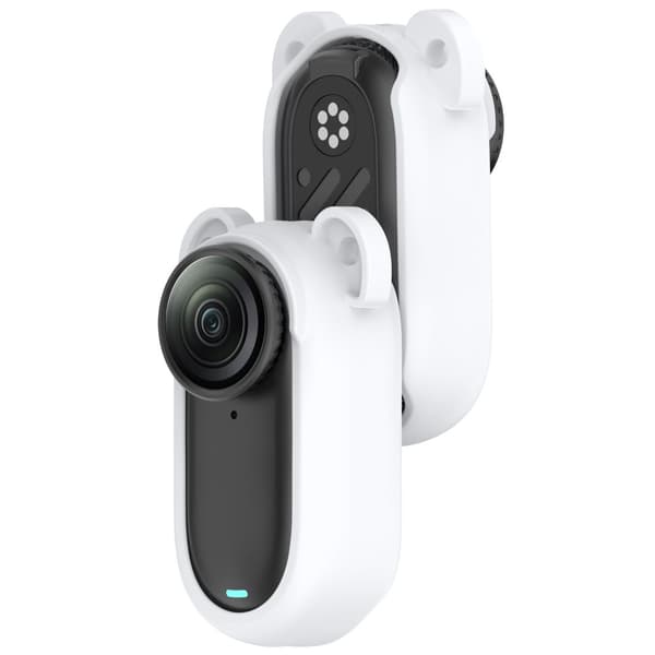 INF Silikonisuojakotelo Insta360 GO 3S ja GO 3 -kameroille Valkoinen