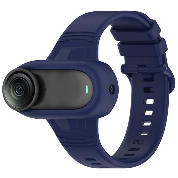 INF Silikonarmbånd for Insta360 GO3S, GO3 og GO2 Blå