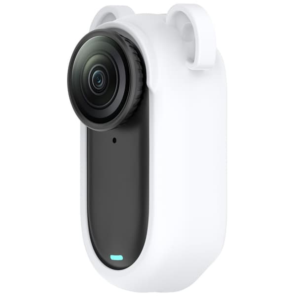 INF Insta360 GO 2 Silikon Beskyttelsesetui Bærbar Versjon Hvit