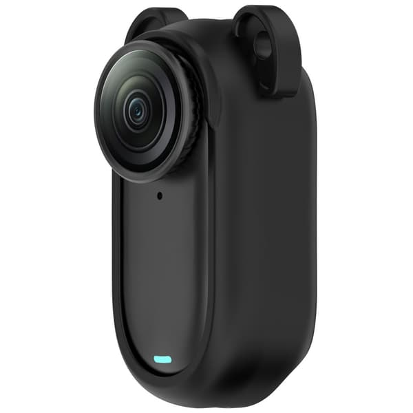 INF Insta360 GO 2 Silikonisuojakotelo Kannettava Versio Musta