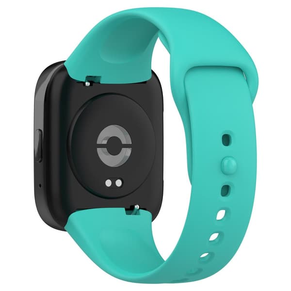 Bizon Strap Watch Dots för Xiaomi Redmi Watch 3 Active, Mörk Mintgrön