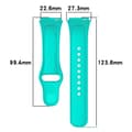 Miniatyrbild 2 av 6: Bizon Strap Watch Dots för Xiaomi Redmi Watch 3 Active, Mörk Mintgrön