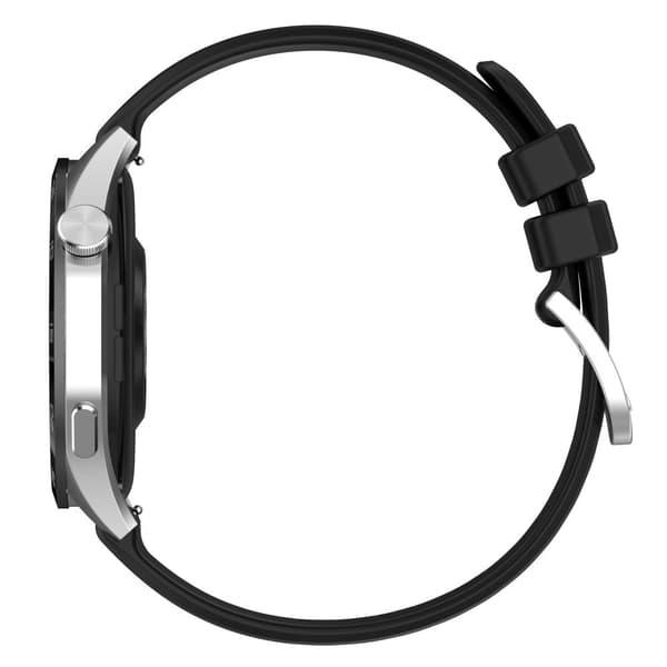 Bizon armbandsur silikon Pro T, snabbkoppling 18mm, svart
