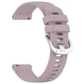 Miniatyrbild 3 av 5: Silikonarmband för smartklocka, Bizon Strap Watch Silicone Pro T, QuickRelease 18 mm, ljuslila