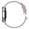 Miniatyrbild 4 av 5: Silikonarmband för smartklocka, Bizon Strap Watch Silicone Pro T, QuickRelease 18 mm, ljuslila