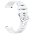 Miniatyrbild 3 av 5: Bizon armbandsur silikon Pro T, snabbkoppling 18mm, vit