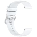 Miniatyrbild 5 av 5: Bizon armbandsur silikon Pro T, snabbkoppling 18mm, vit