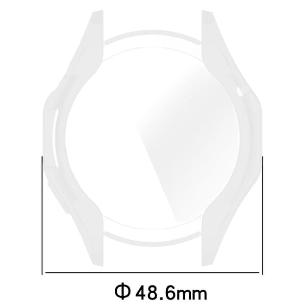 Bizon Case Watch Felipe för Huawei Watch GT 4 46mm, transparent