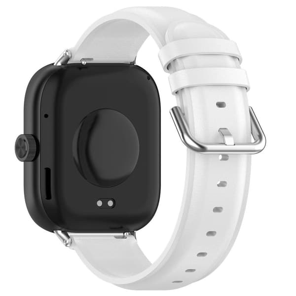 Bizon Strap Watch Casual för Xiaomi Smart Band 9 Pro/8 Pro / Redmi Watch 5/4, vit