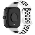 Pikkukuva 3 / 6: Bizon Strap Watch Octo Xiaomi Smart Band 9 Pro/8 Pro / Redmi Watch 5/4 -rannekkeelle, valkoinen-musta