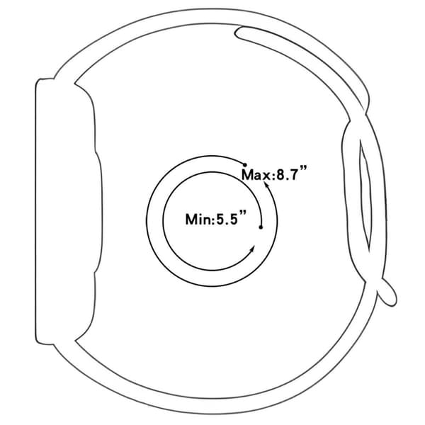 Bizon Strap Watch Octo Xiaomi Smart Band 9 Pro/8 Pro / Redmi Watch 5/4 -rannekkeelle, valkoinen-musta