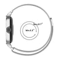 Miniatyrbild 4 av 6: Bizon-rem + klockkedja för Xiaomi Redmi Watch 4/5, silver