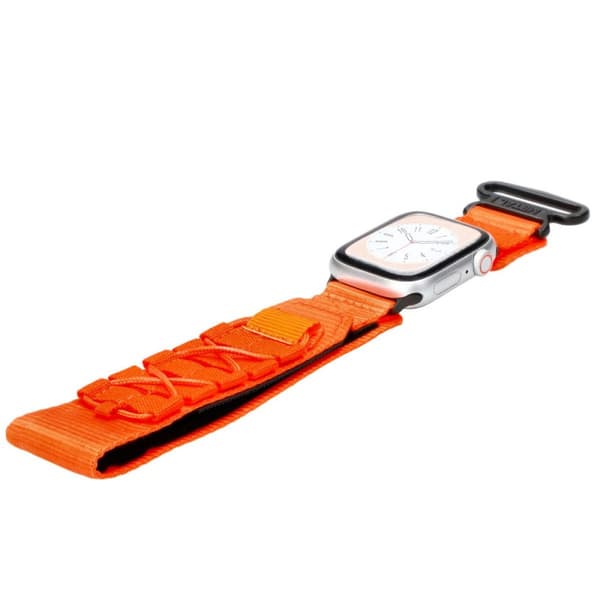 Bizon Strap Watch Adventure Sports Klockarmband för Apple Watch 38/40/41/42mm, Orange