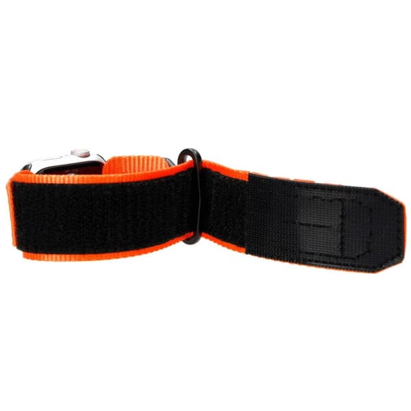 Bizon Strap Watch Adventure Sports Klockarmband för Apple Watch 38/40/41/42mm, Orange
