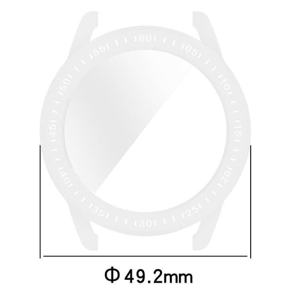 Bizon Case Watch Felipe för Xiaomi Watch S3 47mm, transparent