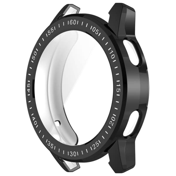 Bizon Case Watch Felipe Xiaomi Watch S3 47mm -kellolle, musta