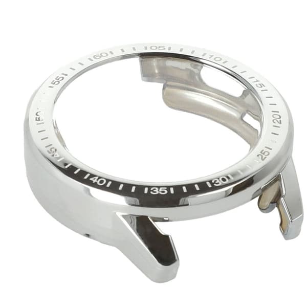 Bizon Case Watch Felipe-fodral för Xiaomi Watch S3 47 mm, silver