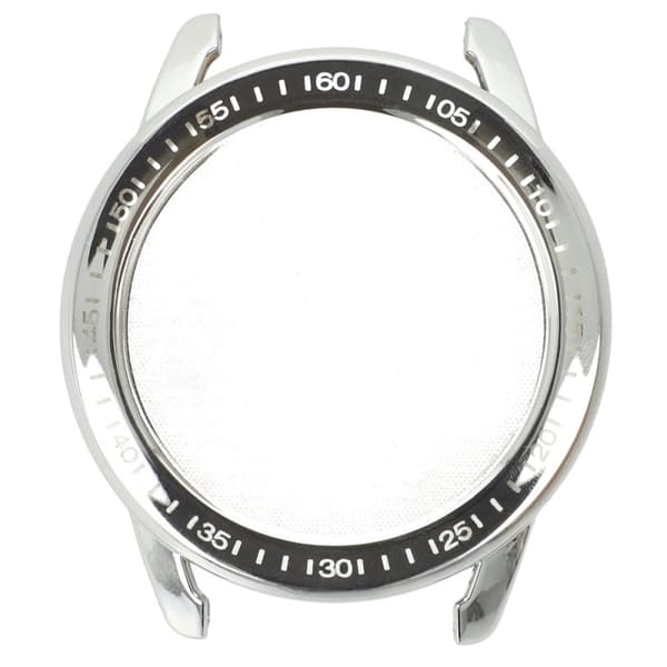 Bizon Case Watch Felipe-fodral för Xiaomi Watch S3 47 mm, silver