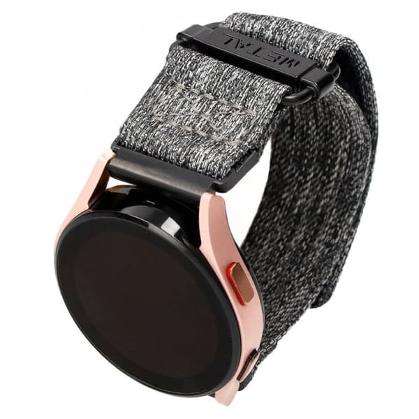 Bizon Strap Watch Urban til Galaxy Watch 20mm, Grå Melange