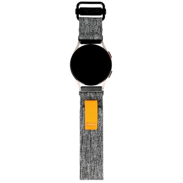 Bizon Strap Watch Urban til Galaxy Watch 20mm, Grå Melange