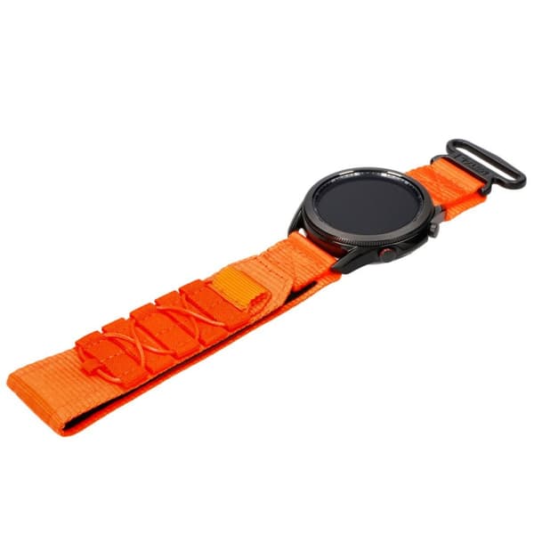 Bizon Strap Watch Adventure Sports klockarmband för Galaxy Watch 22mm, orange