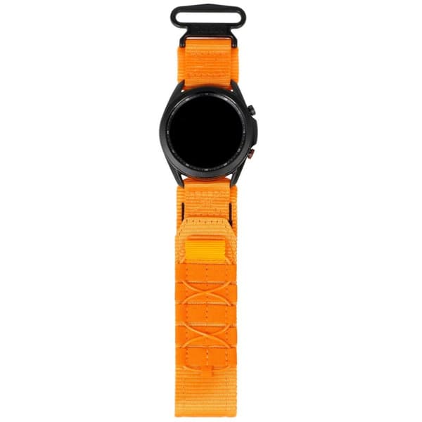 Bizon Strap Watch Adventure Sports klockarmband för Galaxy Watch 22mm, orange