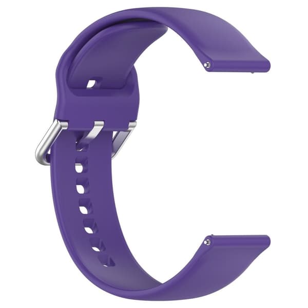 Bizon Strap Watch Silicone Pro N QuickRelease 22 mm violetti älykellon ranneke