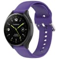 Pikkukuva 1 / 5: Bizon Strap Watch Silicone Pro N QuickRelease 22 mm violetti älykellon ranneke