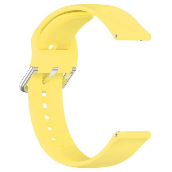 Bizon Strap Watch Silicone Pro N QuickRelease 22 mm keltainen älykellon ranneke