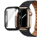 Miniatyrbild 3 av 10: Bizon-fodral, fodral + glasset till Apple Watch 45 mm, svart