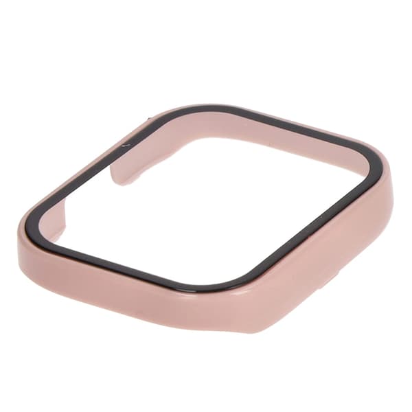Bizon Skal+Glas Set för Xiaomi Redmi Watch 3, rosa