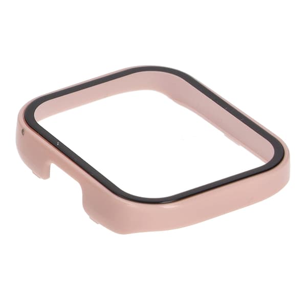 Bizon Skal+Glas Set för Xiaomi Redmi Watch 3, rosa