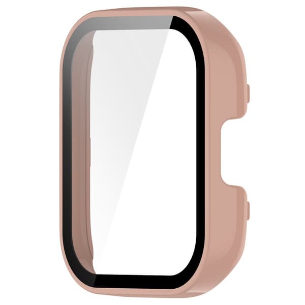 Bizon Skal+Glas Set för Xiaomi Redmi Watch 3, rosa