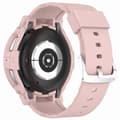 Miniatyrbillede 3 af 6: Bizon-rem + urkasse Watch Action Pro til Galaxy Watch 5 Pro 45 mm, lyserød