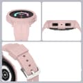 Miniatyrbillede 5 af 6: Bizon-rem + urkasse Watch Action Pro til Galaxy Watch 5 Pro 45 mm, lyserød