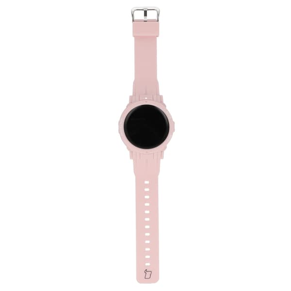Bizon-rem + urkasse Watch Action Pro til Galaxy Watch 5 Pro 45 mm, lyserød