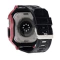 Miniatyrbild 3 av 5: Bizon-armband + fodral Watch Armor för Apple Watch Ultra 2/1 49 mm, ljusrosa