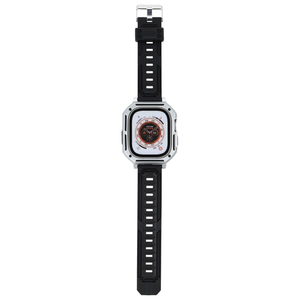 Bizon Strap + Case Watch Armor Apple Watch Ultra 2/1 49mm, hopea