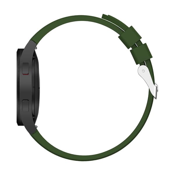 Bizon Strap Watch Silicone Pro til Galaxy Watch 20mm, Grøn