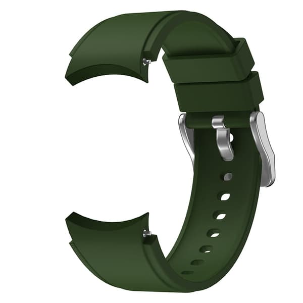 Bizon Strap Watch Silicone Pro til Galaxy Watch 20mm, Grøn