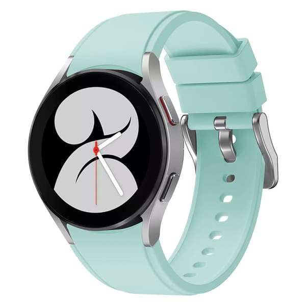 Bizon Strap Watch Silicone Pro Galaxy Watch 20 mm:lle, turkoosi