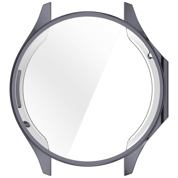 Bizon Case Watch Felipe Etui med Skærmbeskytter til OnePlus Watch 3 / Oppo Watch X2, Grå