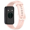 Miniatyrbild 4 av 6: Bizon klockarmband i silikon för Huawei Band 9 / Band 8, rosa