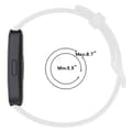 Miniatyrbillede 6 af 6: Bizon urrem silikone til Huawei Band 9 / Band 8, hvid